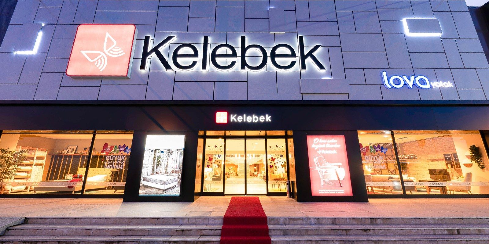 360° virtual tour preview — Kelebek Mobilya — İnegöl